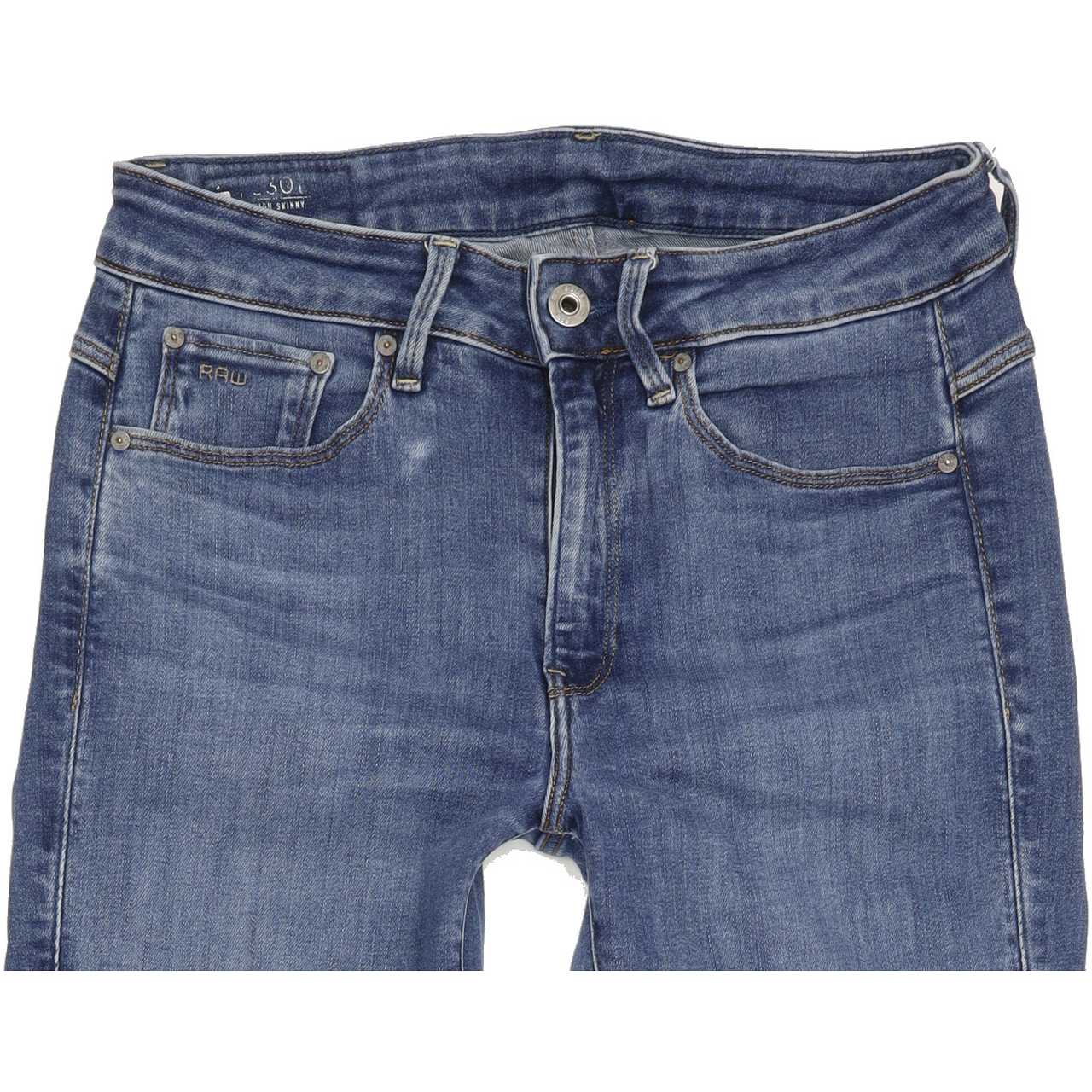 G-Star 3301 Men Blue Skinny Regular Jeans W27 L29