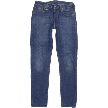 Levi's 512 Men Blue Tapered Slim Stretch Jeans W30 L31