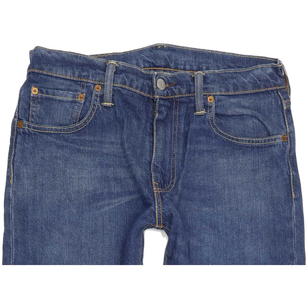 Levi's 512 Men Blue Tapered Slim Stretch Jeans W30 L31