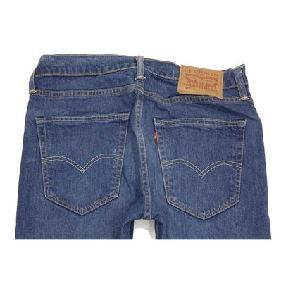 Levi's 512 Men Blue Tapered Slim Stretch Jeans W30 L31