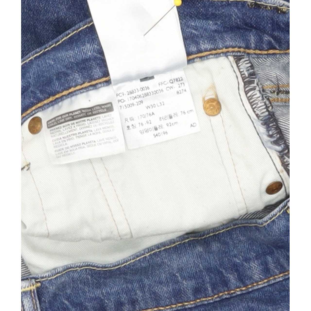 Levi's 512 Men Blue Tapered Slim Stretch Jeans W30 L31