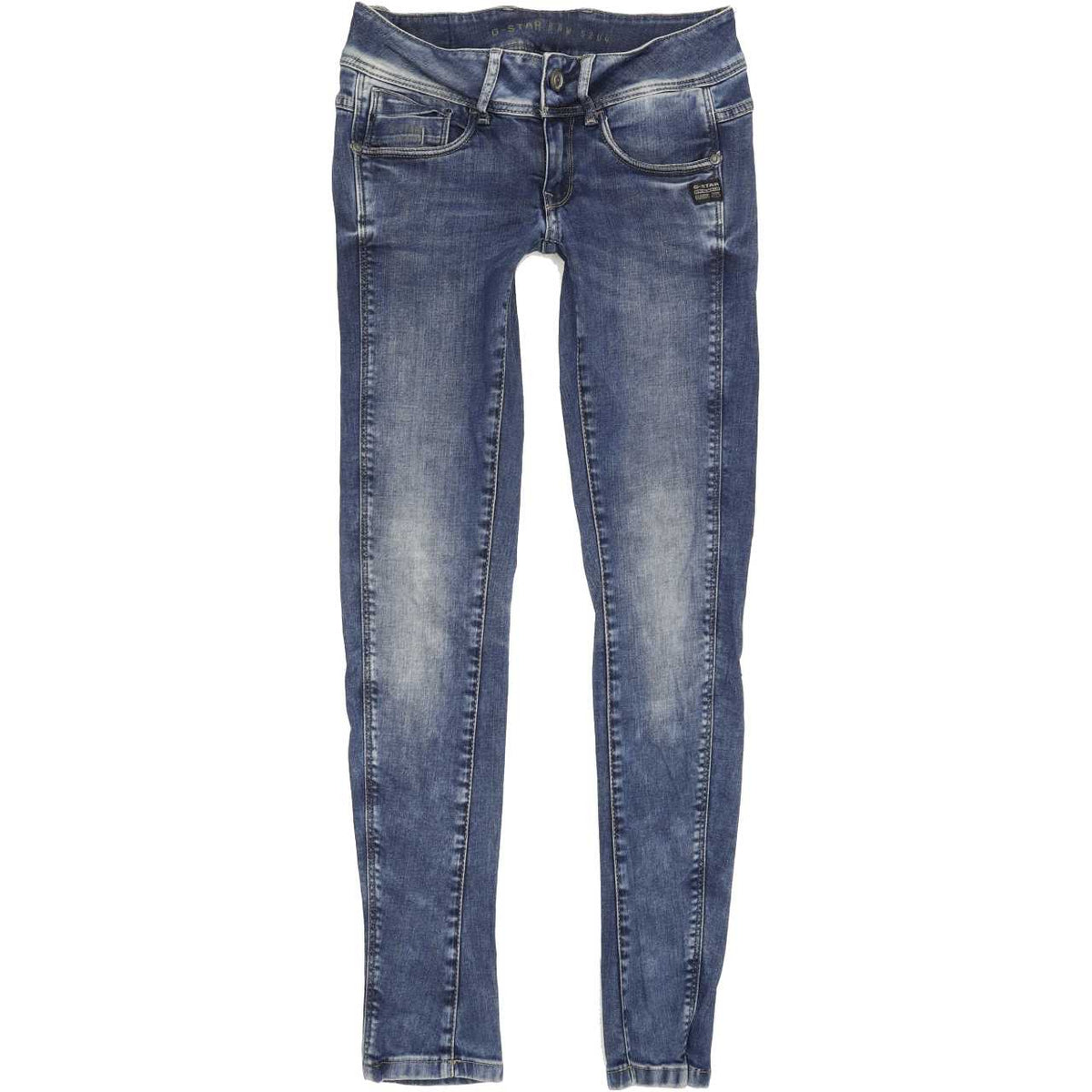 G-Star Midge Cody Women Blue Skinny Slim Stretch Jeans W26 L30