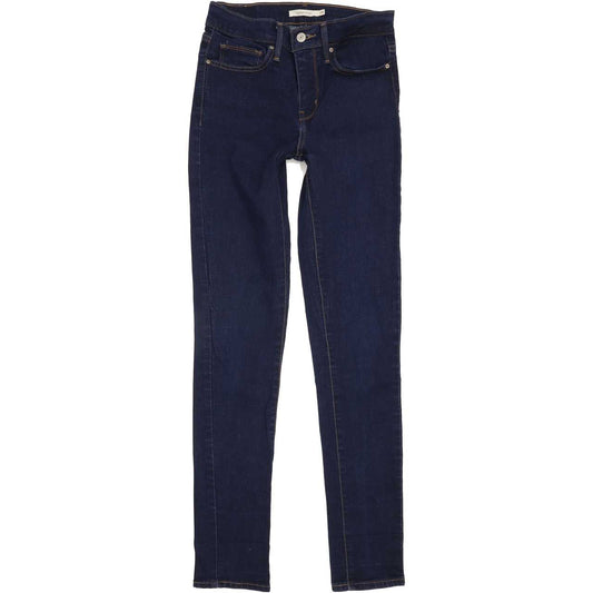 Levi's Slimming Women Blue Skinny Regular Jeans W28 L31