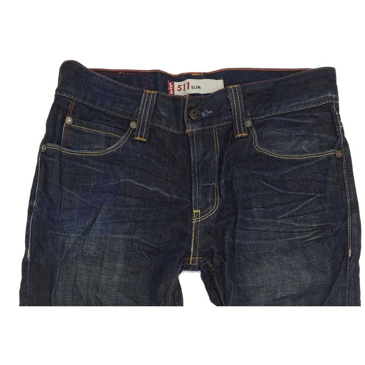 Levi's 511 Men Blue Straight Slim Jeans W32 L32