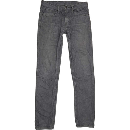Levi's 511 Men Grey Straight Slim Stretch Jeans W32 L33
