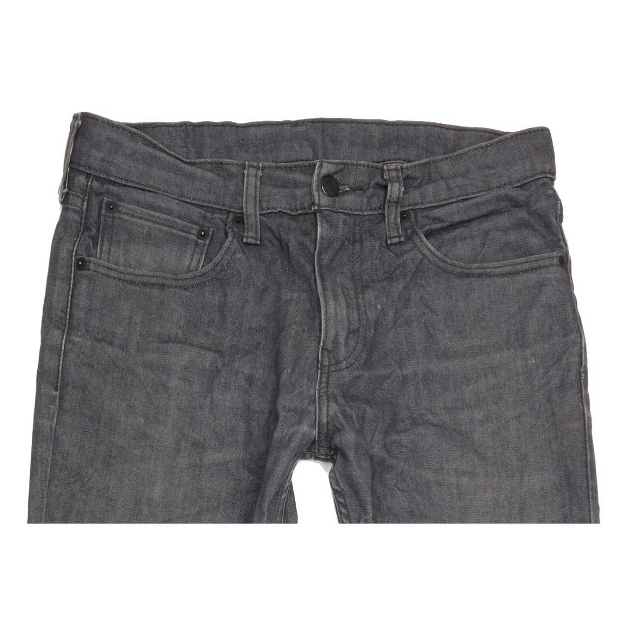 Levi's 511 Men Grey Straight Slim Stretch Jeans W32 L33