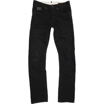 G-Star Structor Women Black Straight Slim Jeans W31 L34