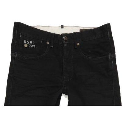 G-Star Structor Women Black Straight Slim Jeans W31 L34