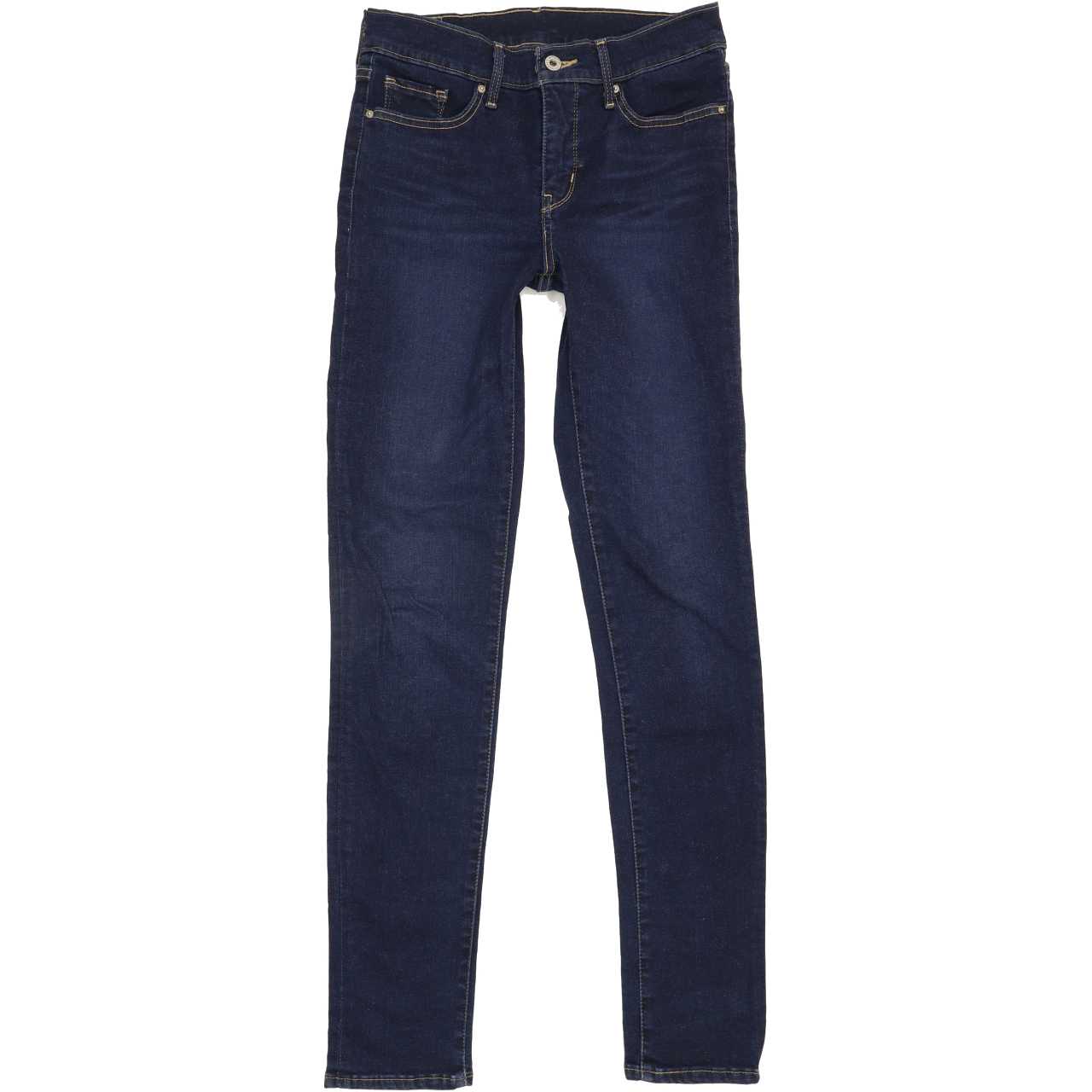 Levi's Men Blue Skinny Regular Stretch Jeans W28 L31