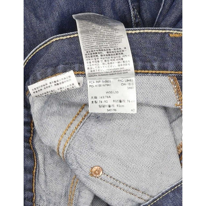 Levi's 514 Men Blue Straight Slim Jeans W30 L30
