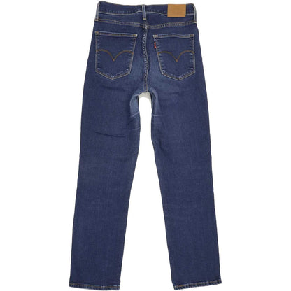 Levi's 724 High Rise Women Blue Straight Stretch Jeans W28 L27