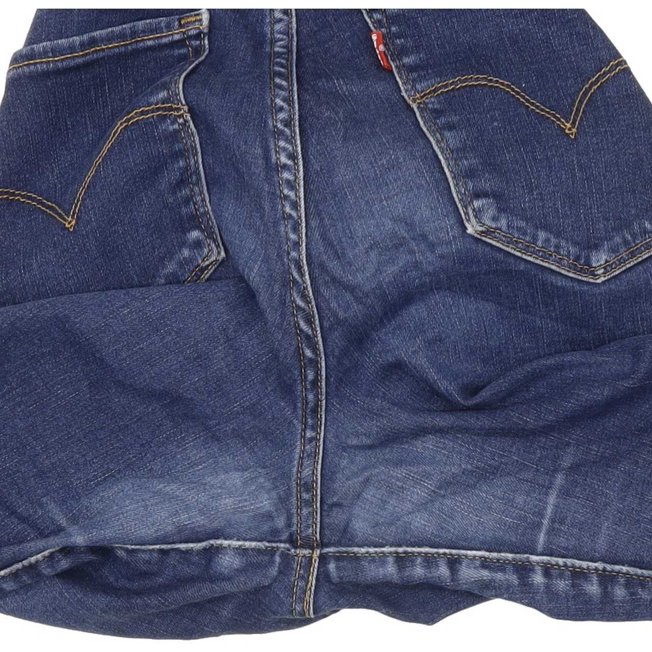 Levi's 724 High Rise Women Blue Straight Stretch Jeans W28 L27