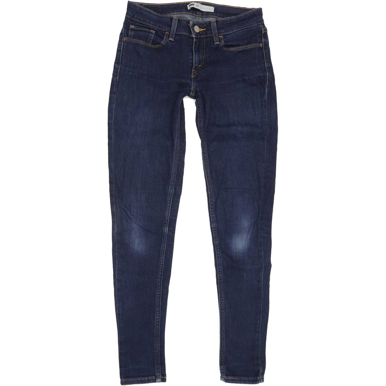 Levi's Women Blue Skinny Slim Stretch Jeans W27 L30