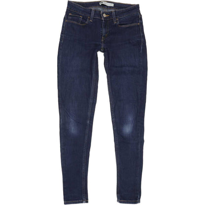 Levi's Women Blue Skinny Slim Stretch Jeans W27 L30