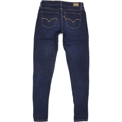 Levi's Women Blue Skinny Slim Stretch Jeans W27 L30