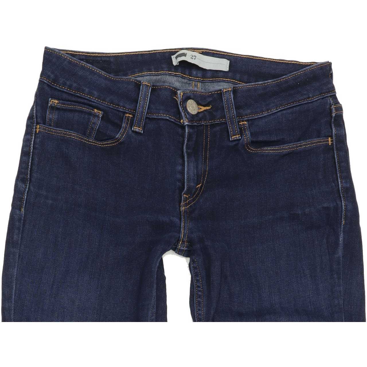 Levi's Women Blue Skinny Slim Stretch Jeans W27 L30