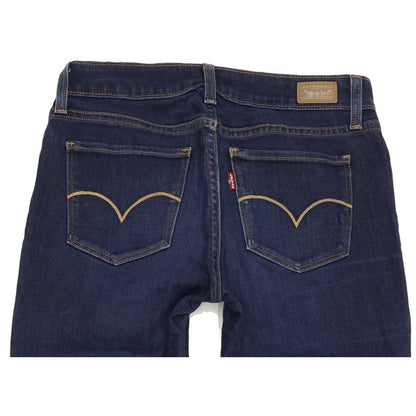 Levi's Women Blue Skinny Slim Stretch Jeans W27 L30