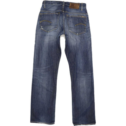 G-Star 3301 Men Blue Straight Regular Jeans W29 L32