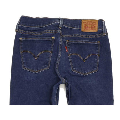 Levi's 710 Super Women Blue Skinny Regular Stretch Jeans W28 L32