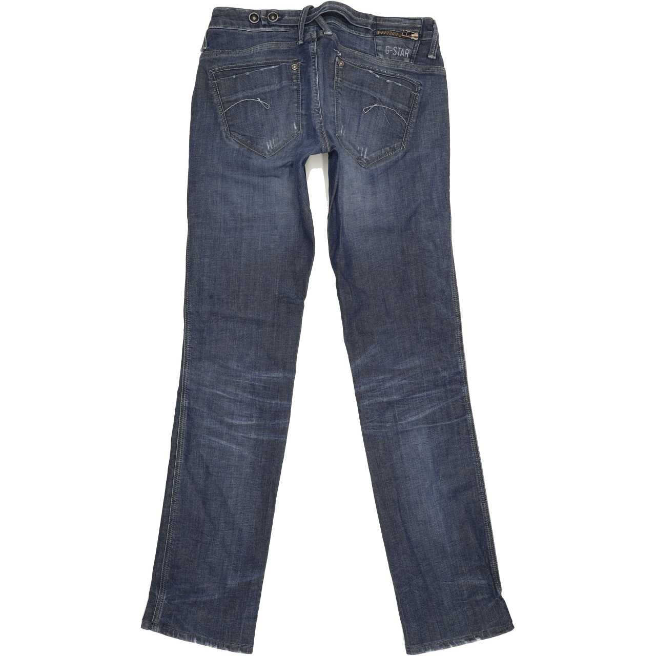 G-Star Midge Dover Women Blue Tapered Slim Stretch Jeans W28 L32