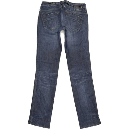 G-Star Midge Dover Women Blue Tapered Slim Stretch Jeans W28 L32