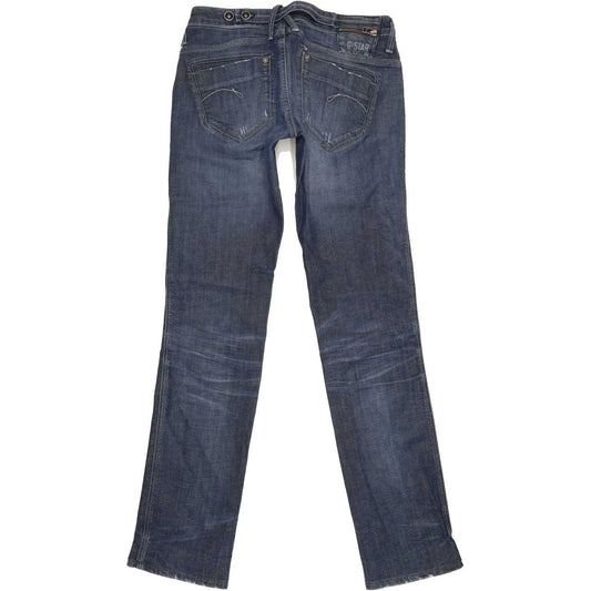 G-Star Midge Dover Women Blue Tapered Slim Stretch Jeans W28 L32