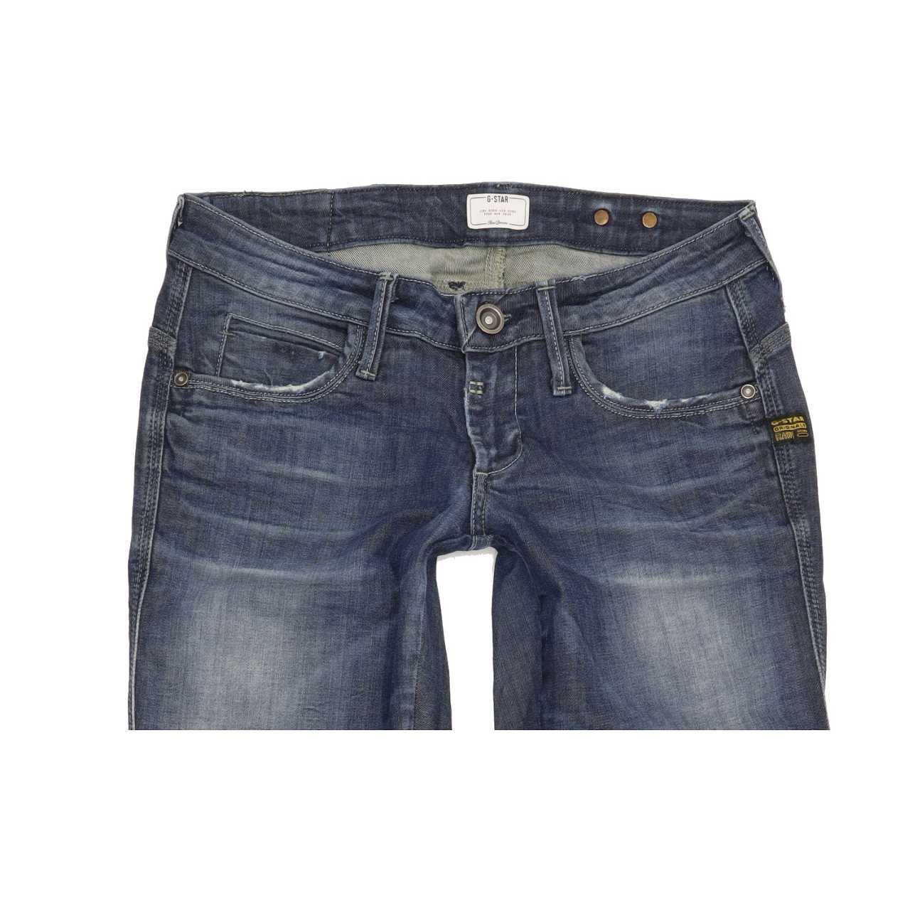 G-Star Midge Dover Women Blue Tapered Slim Stretch Jeans W28 L32