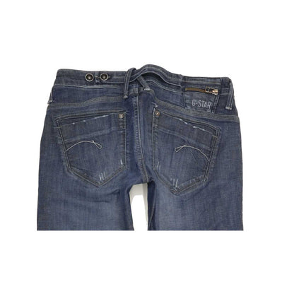 G-Star Midge Dover Women Blue Tapered Slim Stretch Jeans W28 L32