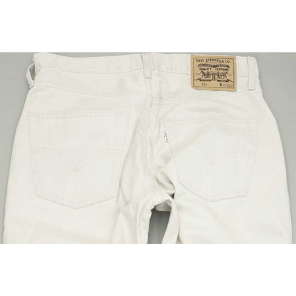 Levi's 551 Men Beige Straight Regular Jeans W32 L32