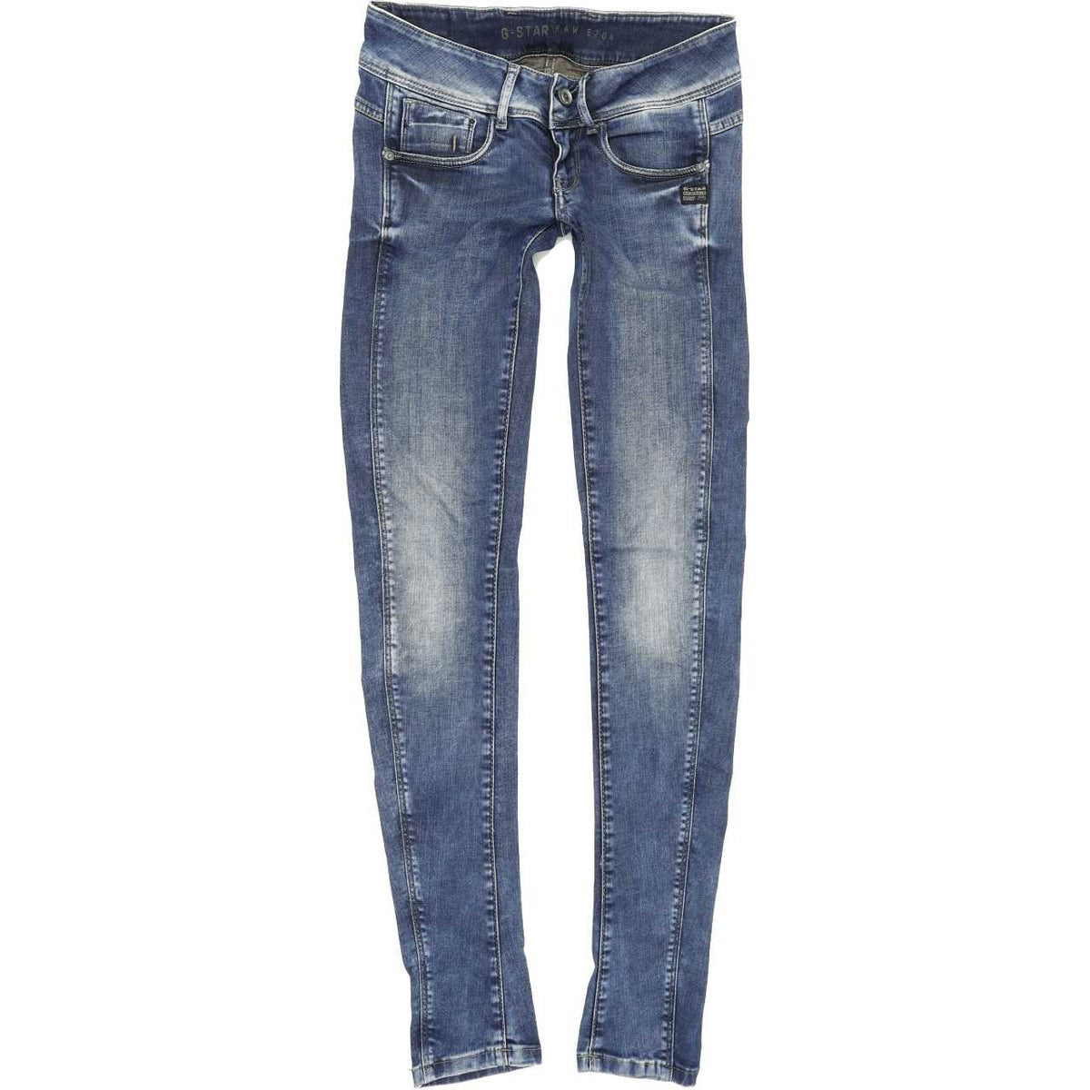 G-Star Midge Cody Women Blue Skinny Slim Stretch Jeans W25 L33