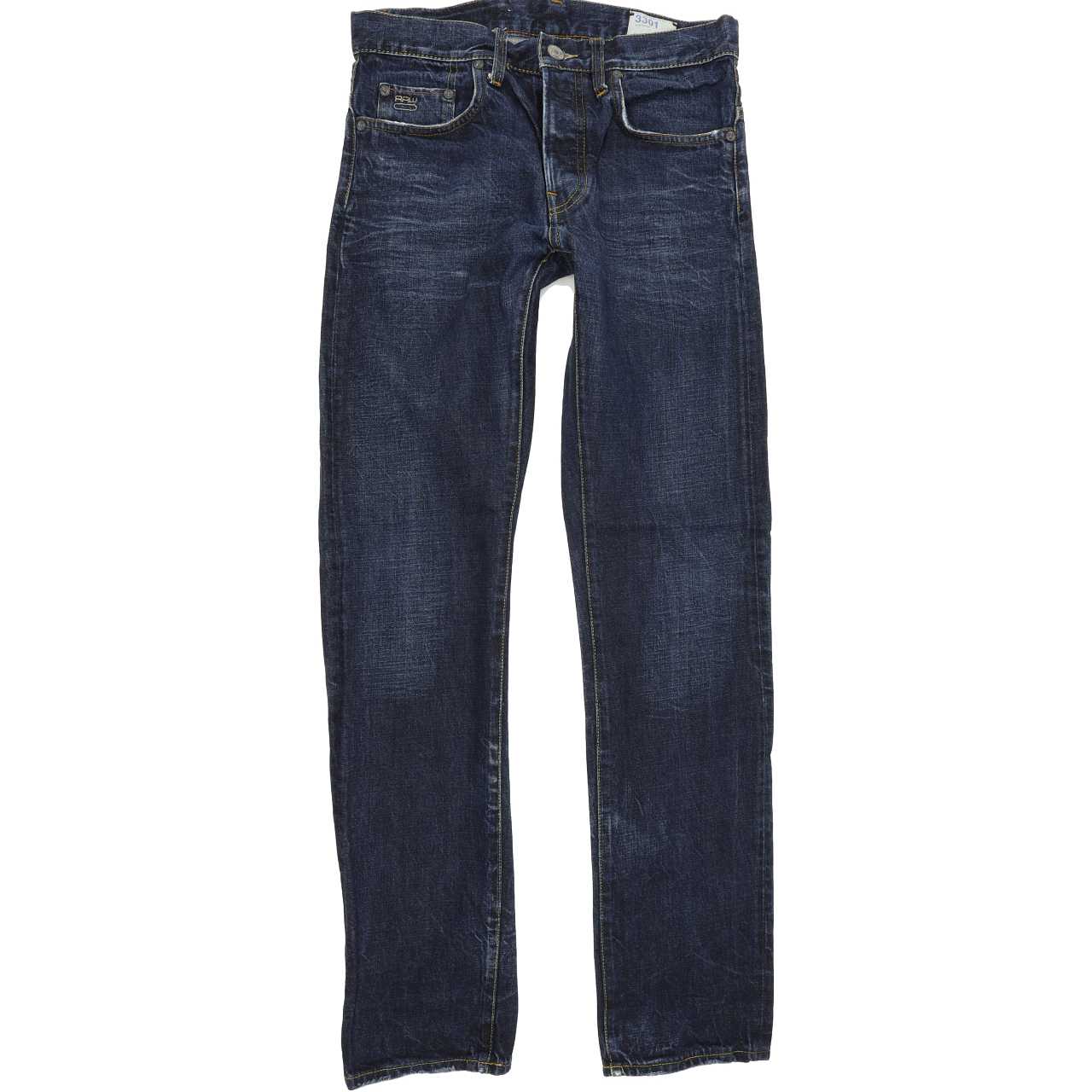 G-Star Men Blue Straight Regular Jeans W30 L33