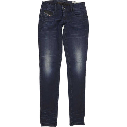 Diesel Grupee Women Blue Skinny Slim Jeans W28 L34