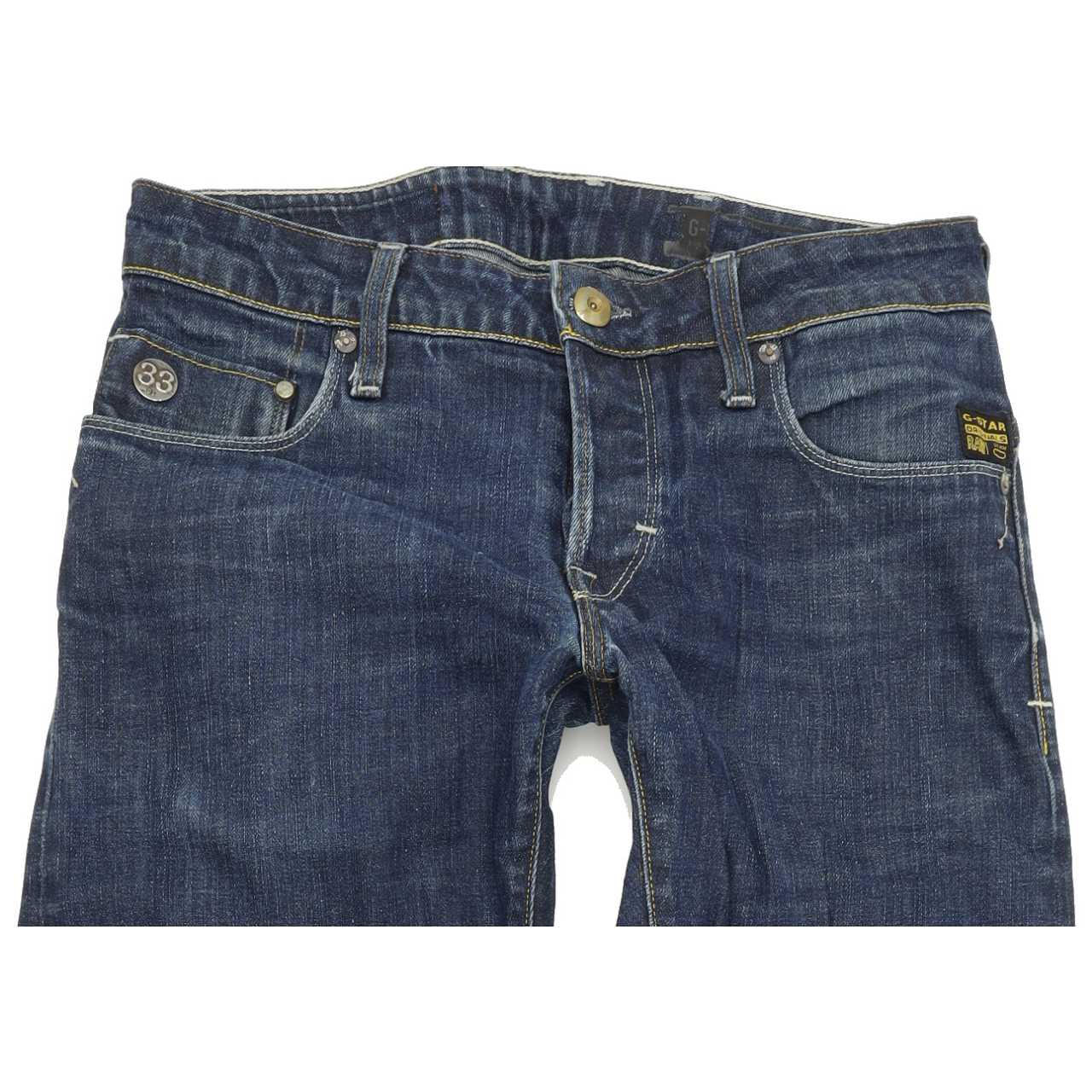 G-Star Heller Men Blue Straight Regular Jeans W30 L32