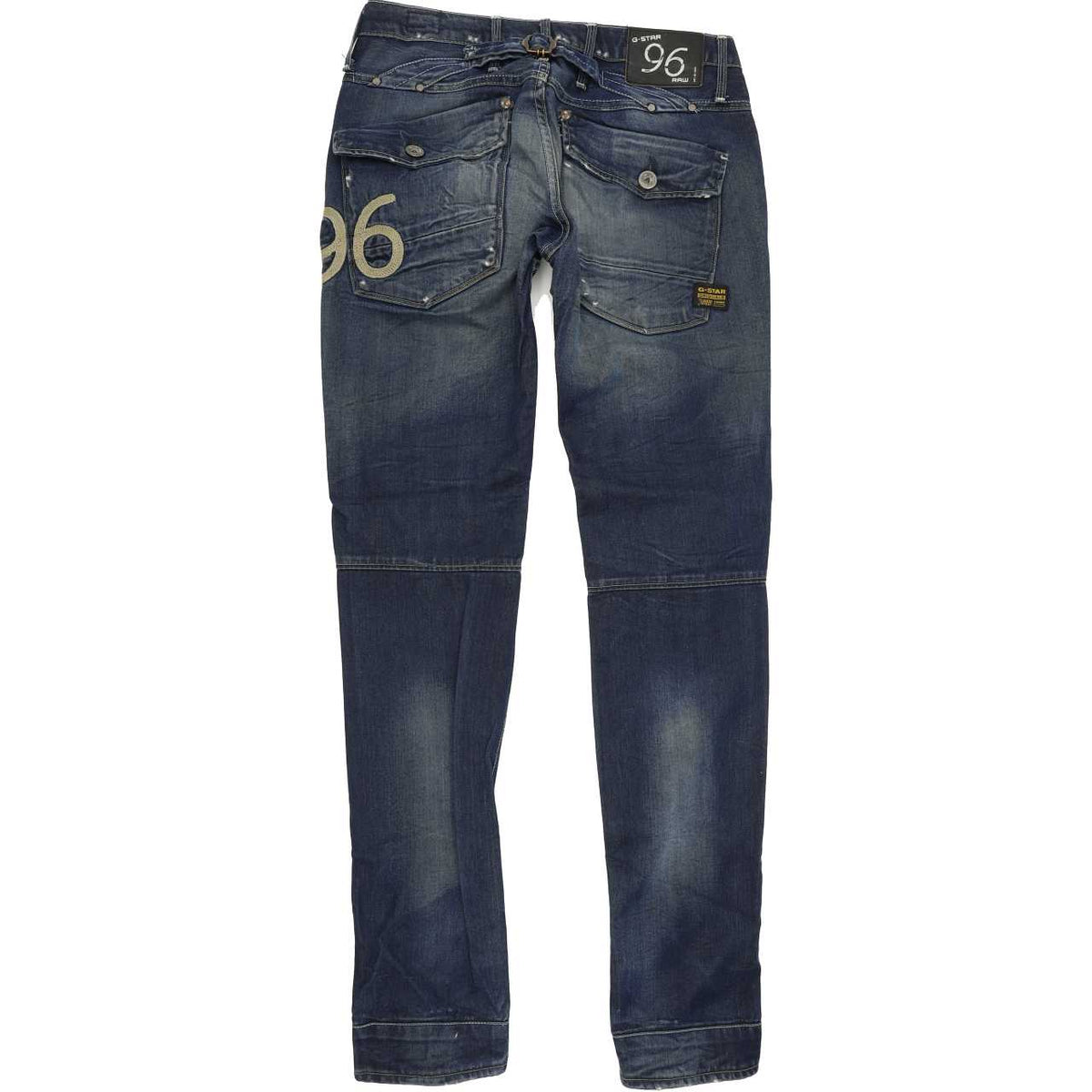 G-Star 5620 Heritage Embro Women Beige Tapered Regular Jeans W28 L34