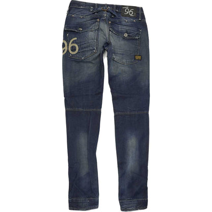 G-Star 5620 Heritage Embro Women Beige Tapered Regular Jeans W28 L34