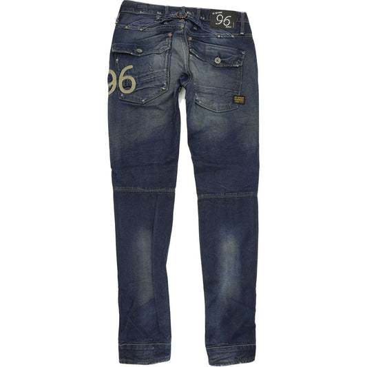 G-Star 5620 Heritage Embro Women Beige Tapered Regular Jeans W28 L34