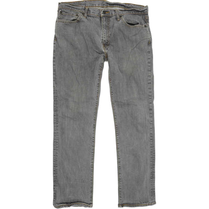 Levi's 511 Men Grey Straight Slim Stretch Jeans W38 L31