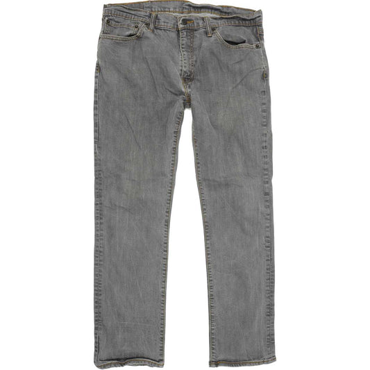Levi's 511 Men Grey Straight Slim Stretch Jeans W38 L31