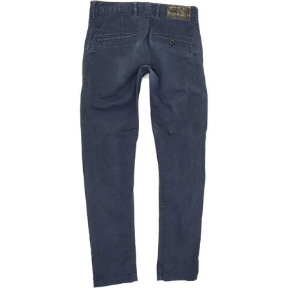 G-Star Bronson Men Blue Straight Slim Chino Stretch Jeans W31 L32