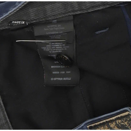 G-Star Bronson Men Blue Straight Slim Chino Stretch Jeans W31 L32