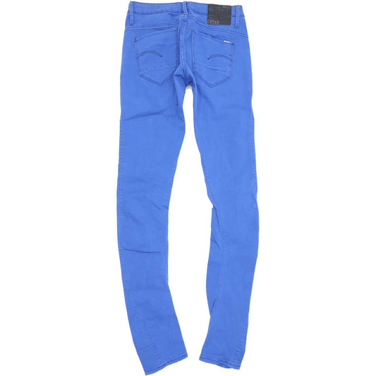 G-Star Arc 3D Women Blue Skinny Slim Stretch Jeans W25 L32
