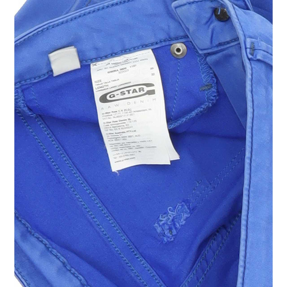 G-Star Arc 3D Women Blue Skinny Slim Stretch Jeans W25 L32