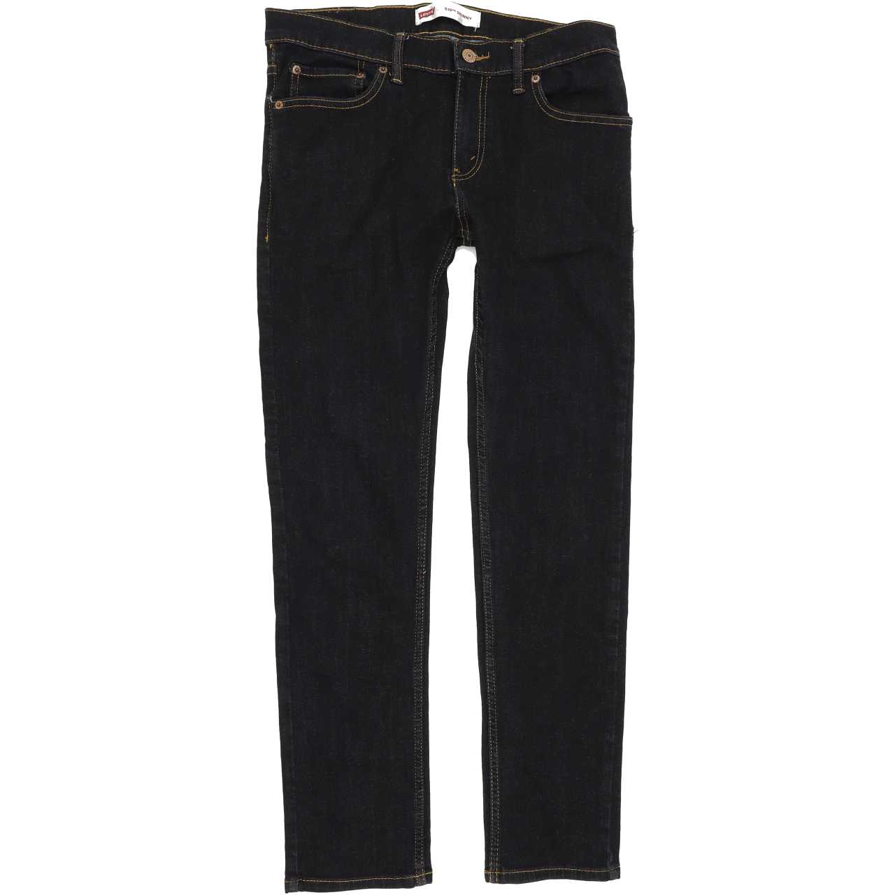 Levi's 510 Kids Men Blue Skinny Slim Stretch Jeans W29 L29