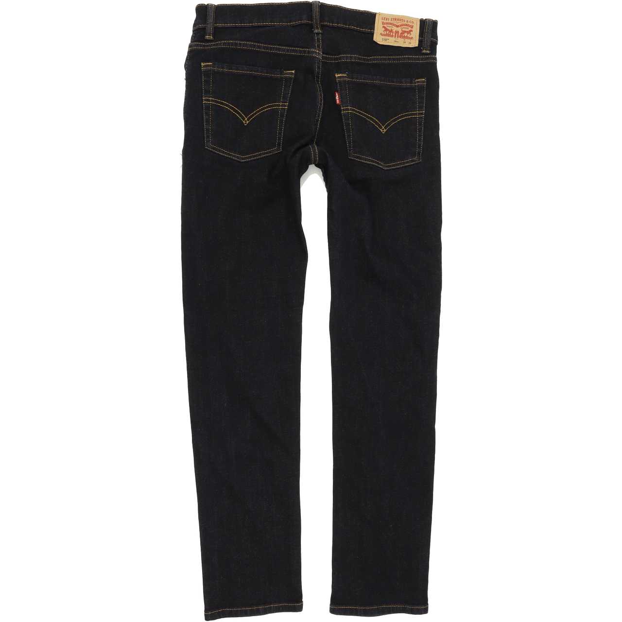 Levi's 510 Kids Men Blue Skinny Slim Stretch Jeans W29 L29