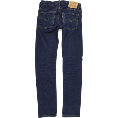 Levi's 510 Kids Men Blue Skinny Slim Stretch Jeans W24 L28