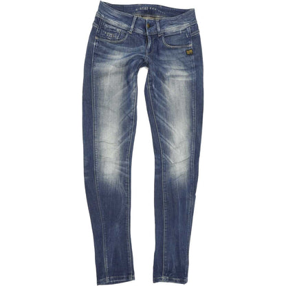 G-Star Midge Cody Women Blue Skinny Slim Stretch Jeans W28 L32