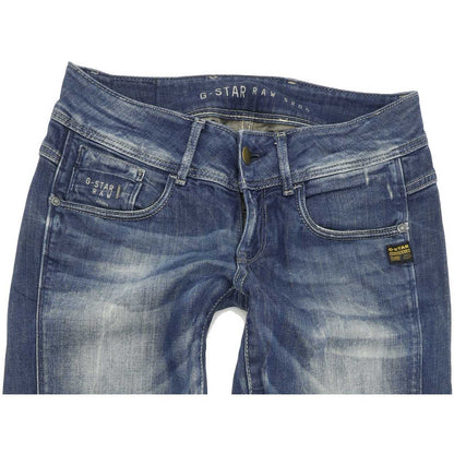 G-Star Midge Cody Women Blue Skinny Slim Stretch Jeans W28 L32