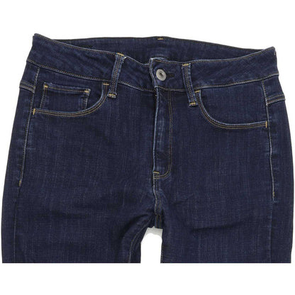 G-Star Women Blue Tapered Slim Stretch Jeans W28 L28