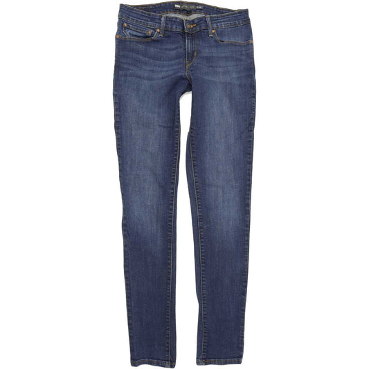 Levi's Demi Curve Women Blue Skinny Slim Stretch Jeans W28 L33