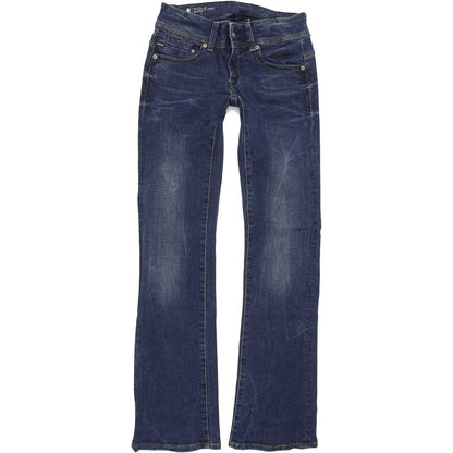 G-Star Midge Saddle Women Blue Bootcut Regular Stretch Jeans W26 L32